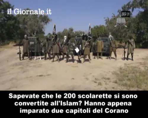 Boko Haram: "200 bambine rapite convertite e spose"