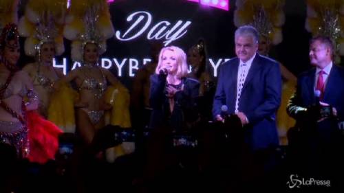 Britney Spears riceve le chiavi di Las Vegas