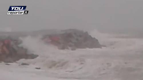 Forte maltempo sulla costa ionica