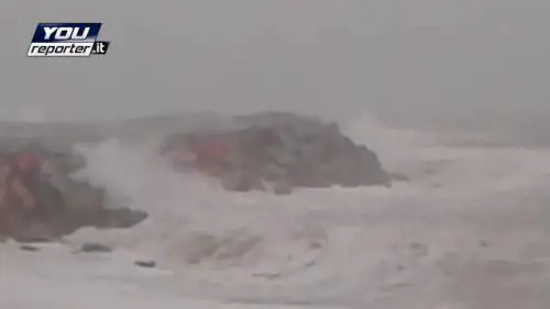 Forte maltempo sulla costa ionica