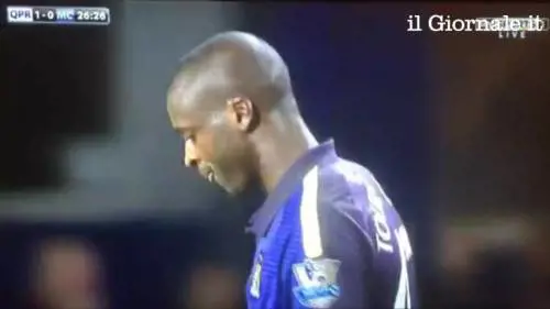 Il tiro di Yaya Touré colpisce una povera bambina
