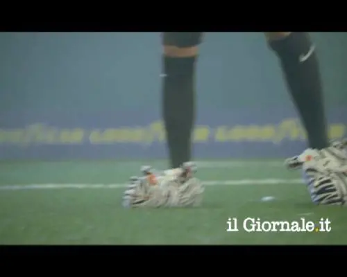 La Juventus palleggia con le "babbucce"