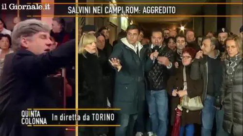 Quinta Colonna: scoppia l'ira dei cittadini e una bomba carta 