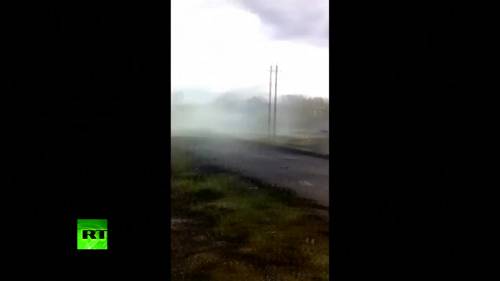 Ucraina, le immagini dell'aereo malese abbattuto