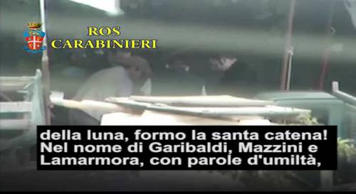 'Ndrangheta, il giuramento alla Santa