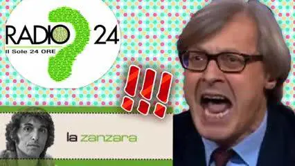 Ira di Sgarbi a La Zanzara: ecco come distrugge un radioascoltatore