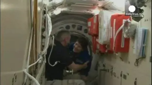 Samantha Cristoforetti nella Stazione spaziale
