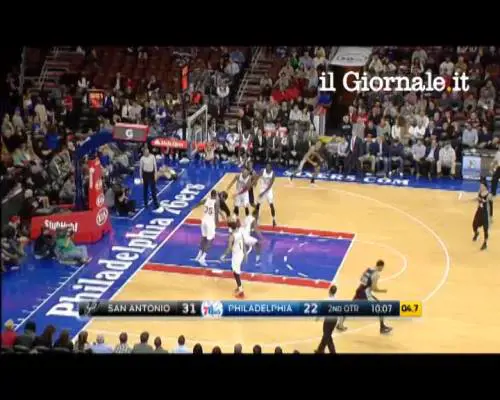 Belinelli show, il commentatore: "Mamma mia!"
