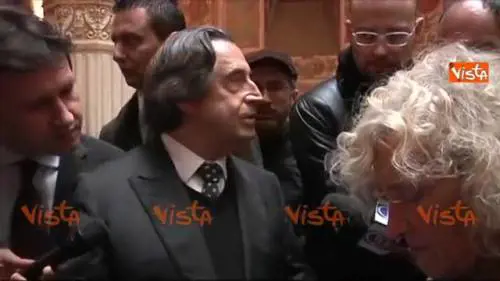 Muti: "Sono uno dei pochi artisti con la residenza in Italia"