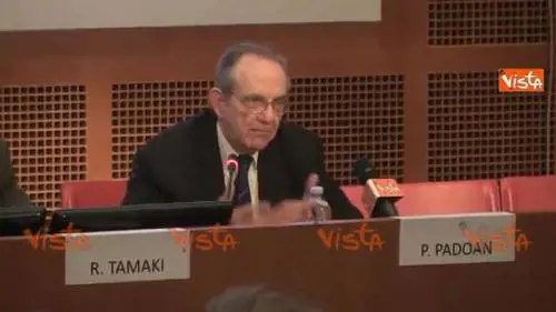 Padoan alla Ue: "Vengano favoriti gli investimenti"
