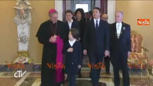 Renzi a padre Georg: "Voglio evitare di fare gaffe"