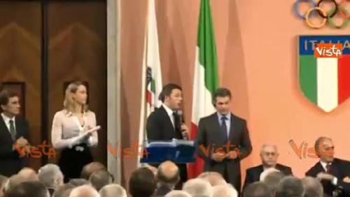 Renzi annuncia la candidatura dell'Italia