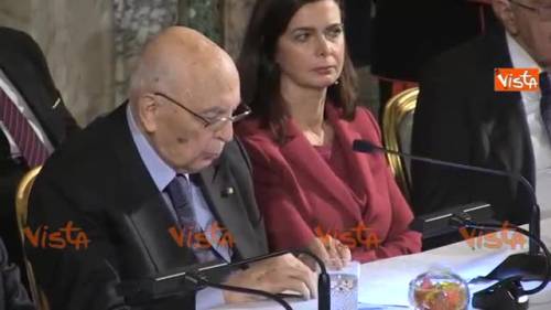 Napolitano: "Rispettare le riforme istituzionali"