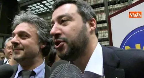 La presentazione di Noi con Salvini a Roma