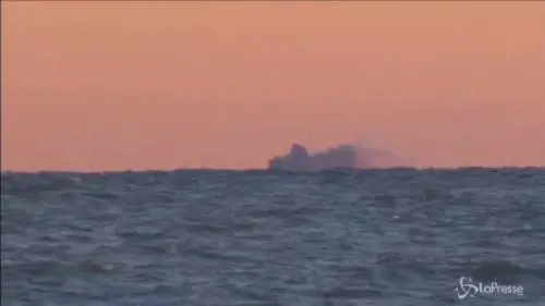 Norman Atlantic verso Brindisi