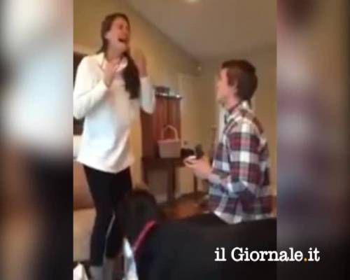 La proposta di matrimonio più drammatica della storia