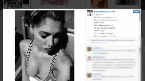 Belen in bikini travolta da onde di passione in Argentina e da polemiche su Instagram
