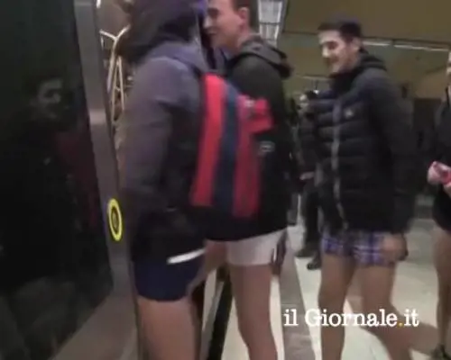 No Pants Subway Ride, in mutande sulla metro
