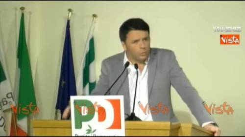 Renzi: "Se falliamo è colpa del Pd"