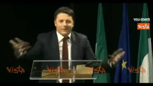Renzi: "Oggi cancelliamo lo smacco del 2013"