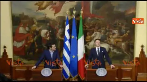 Renzi e Tsipras: lottiamo per la crescita