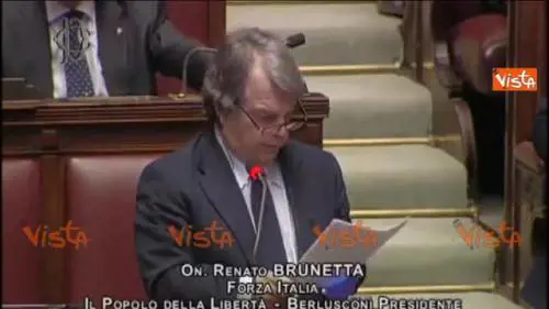 Brunetta: "Faremo di tutto per rallentare le riforme"