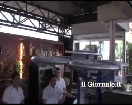 Droni usati come camerieri