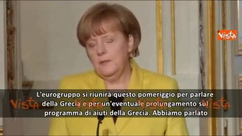 La Merkel alla Grecia: "Dovete ancora migliorare"