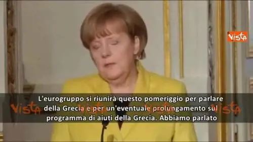 La Merkel alla Grecia: "Dovete ancora migliorare"