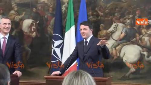 Renzi fa l'americano: "My english is beautiful"