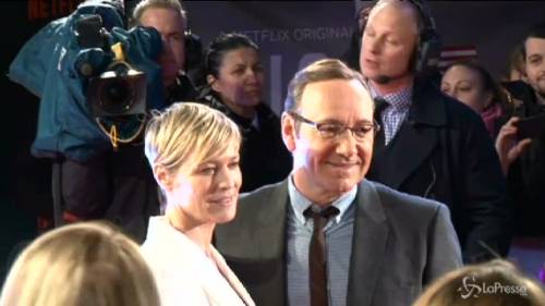 Londra, premiere della terza stagione di House of Cards