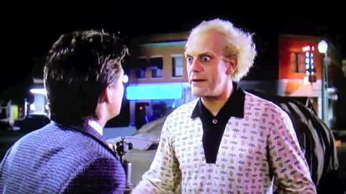 La scena tagliata di "Ritorno al futuro"