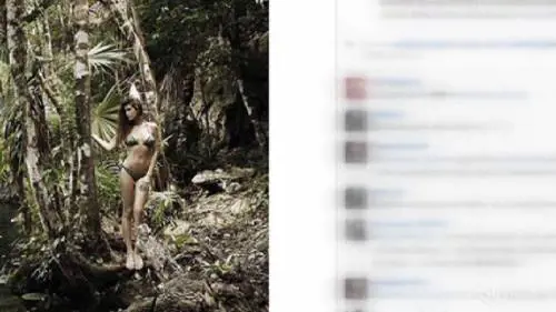 La sexy Francesca Fioretti in bikini, scatti fra le liane in Messico