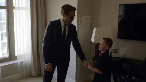 Così "Tony Stark"  fa diventare un bimbo IronMan