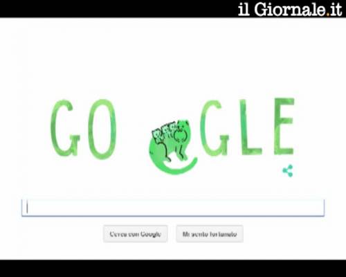 Il doodle di Google per la festa del papà