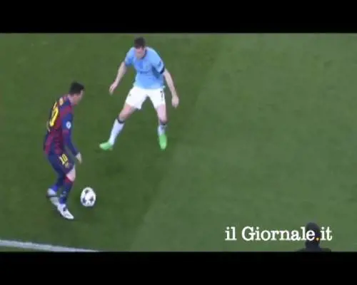 Il tunnel di Messi a Milner fa impazzire Guardiola
