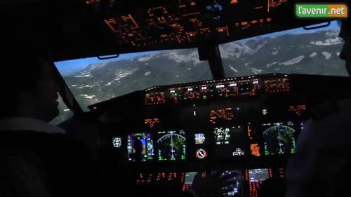 Incidente A320, simulazione del disastro aereo