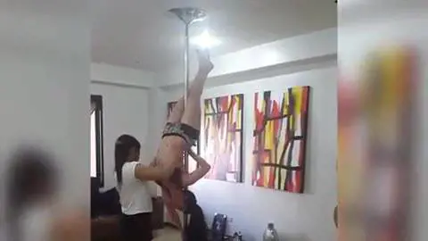 Diosa Canales e la pole dance
