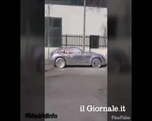 Lo scherzo di Ronaldo a Quaresma