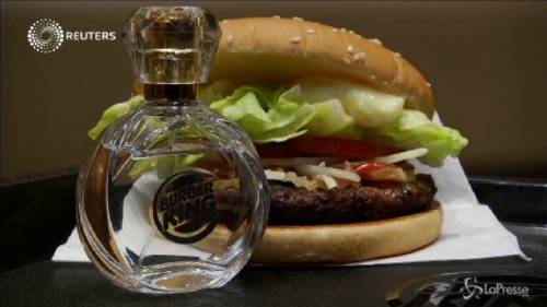 Burger King lancia il suo profumo: odore di brace, carne e salse