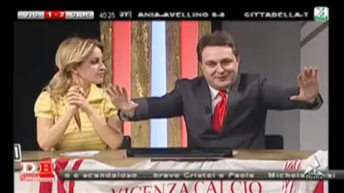 Andrea Dipré senza freni in diretta tv