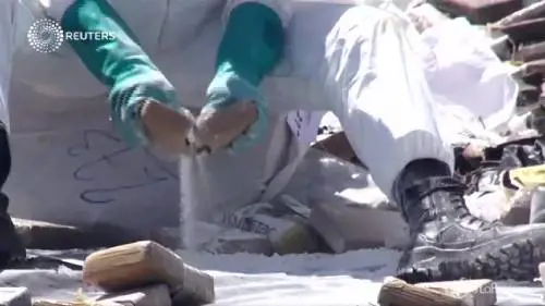 Panama brucia 13 tonnellate di droga