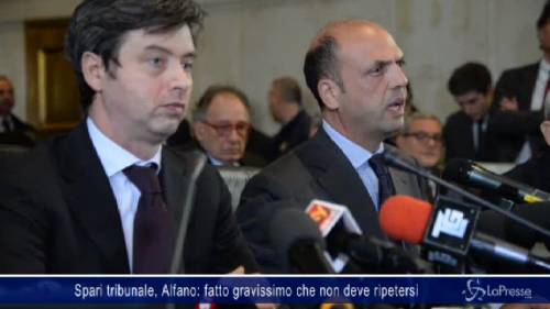 Spari in tribunale, Alfano: "Non deve ripetersi"