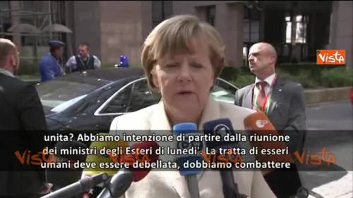 La Merkel: "Il nostro obiettivo è salvare vite"