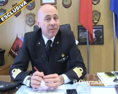 A bordo di una motovedetta della Capitaneria di porto