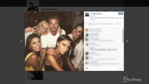 Beckham festeggia i 40 anni in Marocco, con lui le Spice Girls al completo