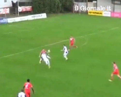 L'eurogol del dilettante fa il giro del web