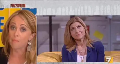 Lite in tv Meloni-Formigli
