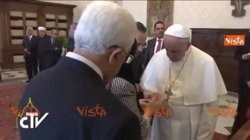 Papa Francesco incontra Abu Mazen