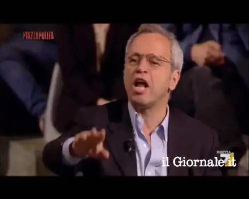 Mentana dà del demagogo a un pensionato escluso dai rimborsi del governo